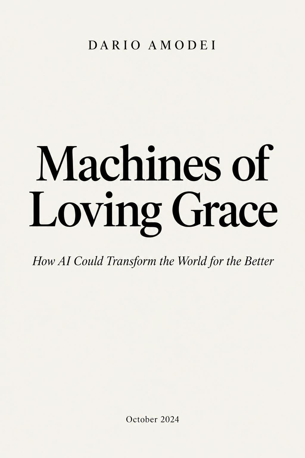 Cover of Machines of Loving Grace